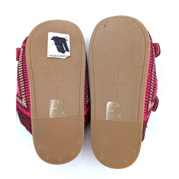 Dolce Vita Ralli Women's Wedge Knit Sandals Double Strap Slide Size US7.5 - Picture 6 of 12